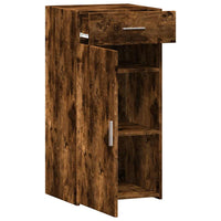 Credenza-Buffet-Armadio da cucina Rovere Fumo 45x42,5x93 cm in Legno Multistrato 390114