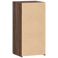 Credenza Rovere Marrone 45x42,5x93 cm in Legno Multistrato 846291