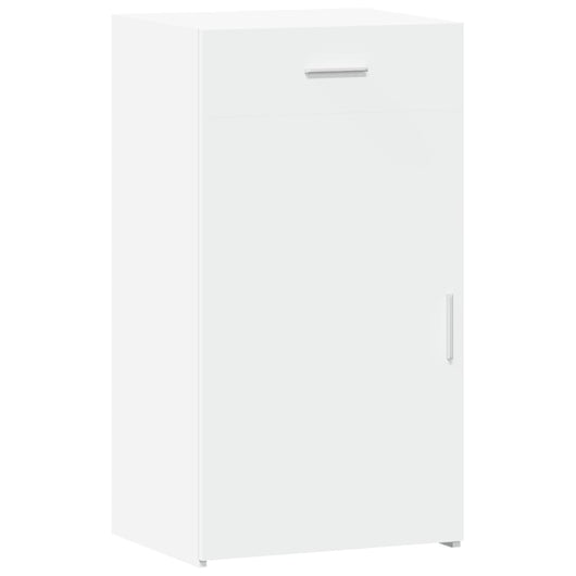 Credenza-Buffet-Armadio da cucina Bianca 50x42,5x93 cm in Legno Multistrato 700836