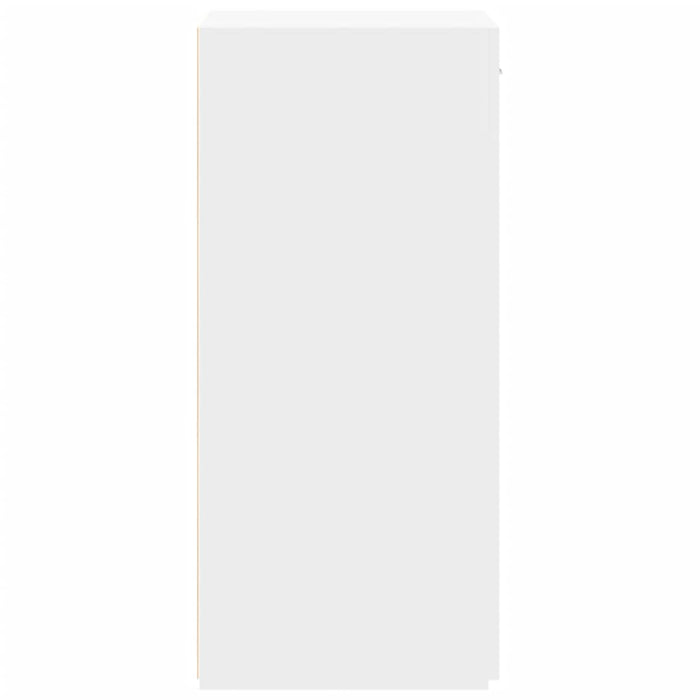 Credenza Bianca 50x42,5x93 cm in Legno Multistrato 846292