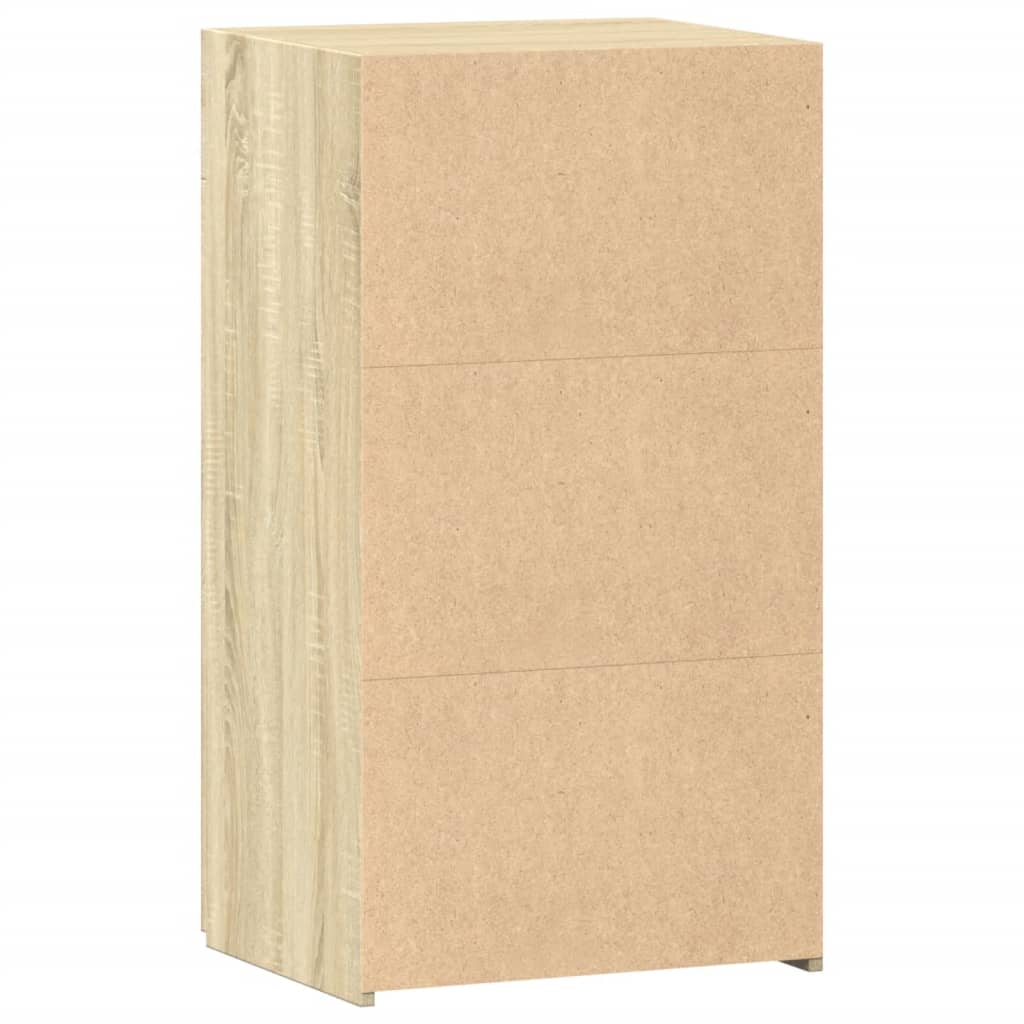 vidaXL Credenza Rovere Sonoma 50x42,5x93 cm in Legno Multistrato