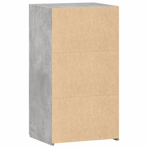 Credenza-Buffet-Armadio da cucina Grigio Cemento 50x42,5x93 cm in Legno Multistrato 220925