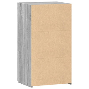 vidaXL Credenza Grigio Sonoma 50x42,5x93 cm in Legno Multistrato