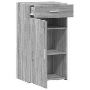 vidaXL Credenza Grigio Sonoma 50x42,5x93 cm in Legno Multistrato