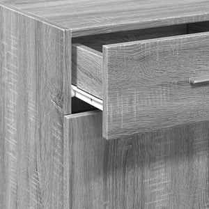 vidaXL Credenza Grigio Sonoma 50x42,5x93 cm in Legno Multistrato