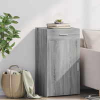 vidaXL Credenza Grigio Sonoma 50x42,5x93 cm in Legno Multistrato