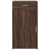 Credenza Rovere Marrone 50x42,5x93 cm in Legno Multistrato 846298