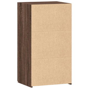 Credenza Rovere Marrone 50x42,5x93 cm in Legno Multistrato 846298