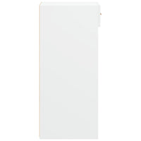 vidaXL Credenza Bianca 30x42,5x93 cm in Legno Multistrato
