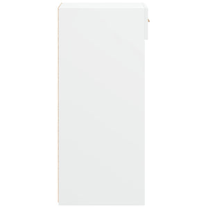 vidaXL Credenza Bianca 30x42,5x93 cm in Legno Multistrato