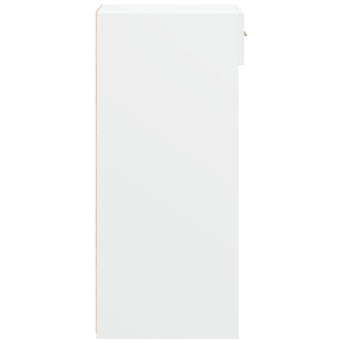 vidaXL Credenza Bianca 30x42,5x93 cm in Legno Multistrato
