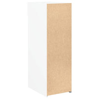 Credenza Bianca 30x42,5x93 cm in Legno Multistrato 846306