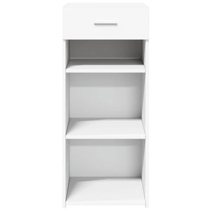 Credenza Bianca 40x42,5x93 cm in Legno Multistrato 846313