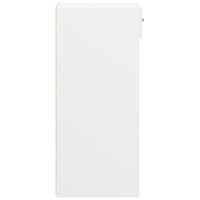 vidaXL Credenza Bianca 40x42,5x93 cm in Legno Multistrato