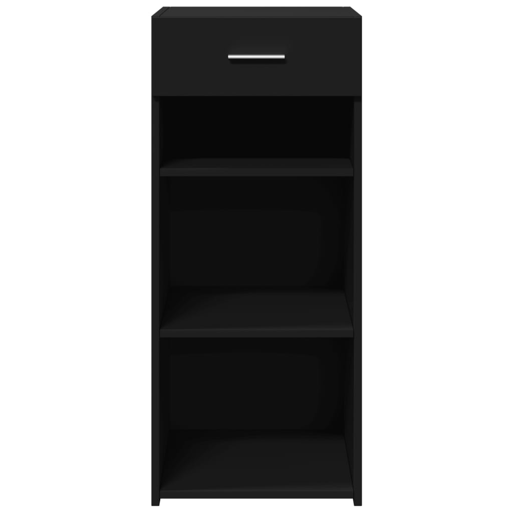 Credenza Nera 40x42,5x93 in Legno Multistrato 846314