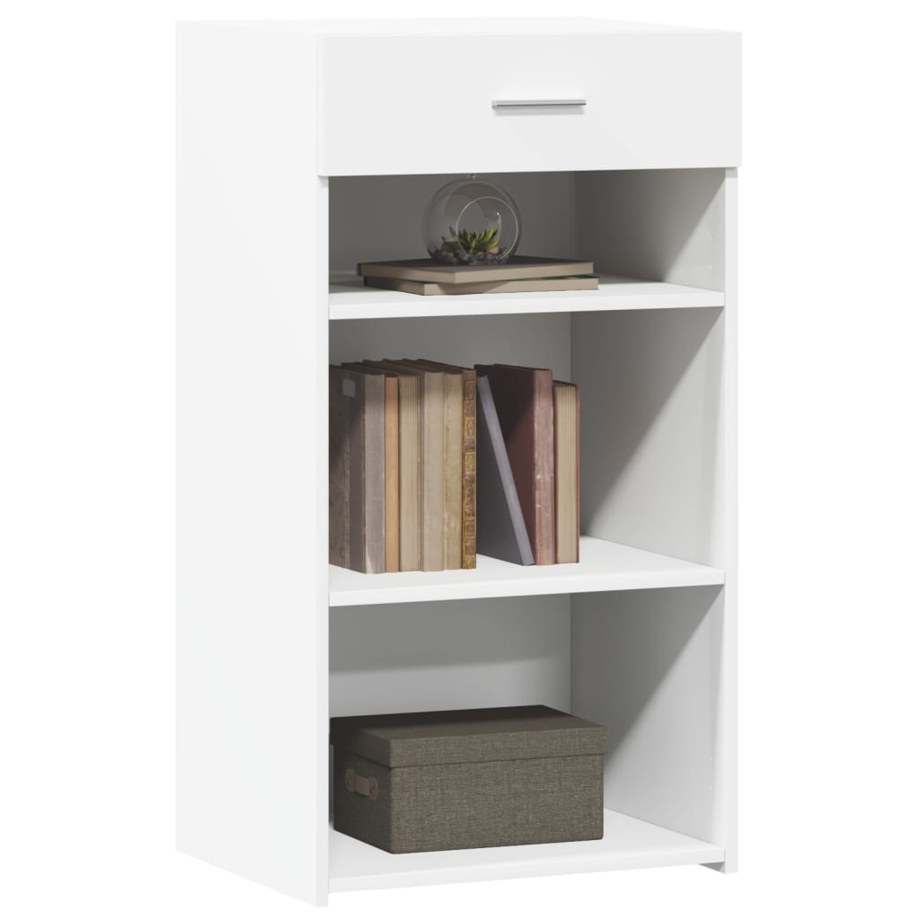 Credenza Bianca 50x42,5x93 cm in Legno Multistrato 846327