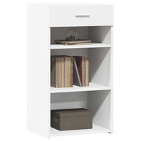 Credenza Bianca 50x42,5x93 cm in Legno Multistrato 846327