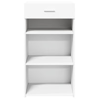 Credenza Bianca 50x42,5x93 cm in Legno Multistrato 846327