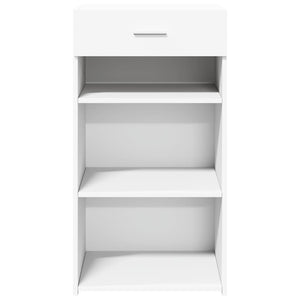 Credenza Bianca 50x42,5x93 cm in Legno Multistrato 846327