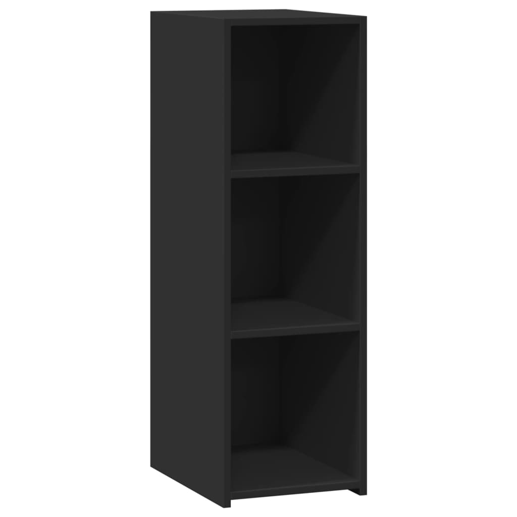 Credenza-Buffet-Armadio da cucina Nera 30x41x93 cm in Legno Multistrato