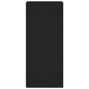 Credenza-Buffet-Armadio da cucina Nera 30x41x93 cm in Legno Multistrato