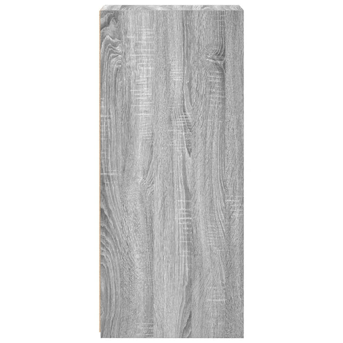 vidaXL Credenza Grigio Sonoma 30x41x93 cm in Legno Multistrato