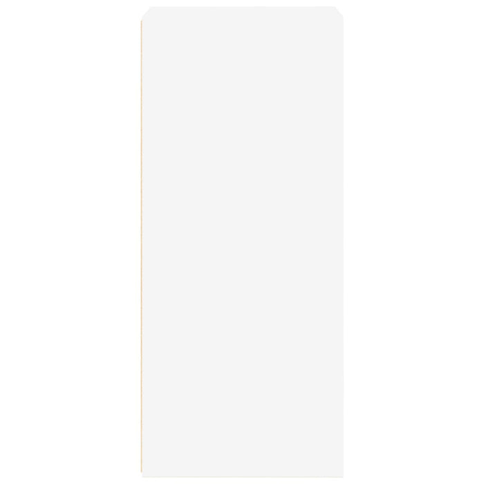 Credenza Bianca 40x41x93 cm in Legno Multistrato 846348