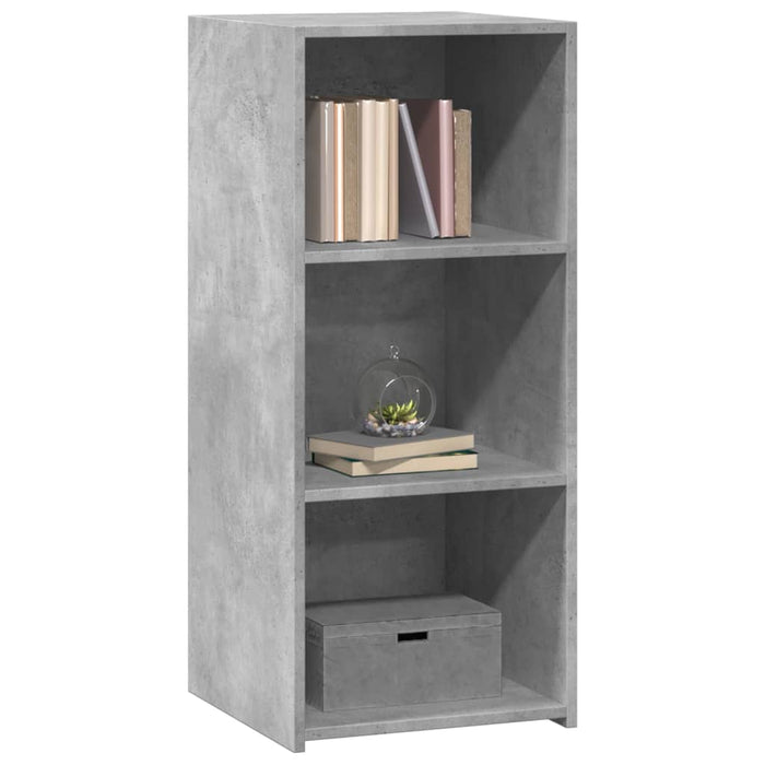 vidaXL Credenza Grigio Cemento 40x41x93 cm in Legno Multistrato