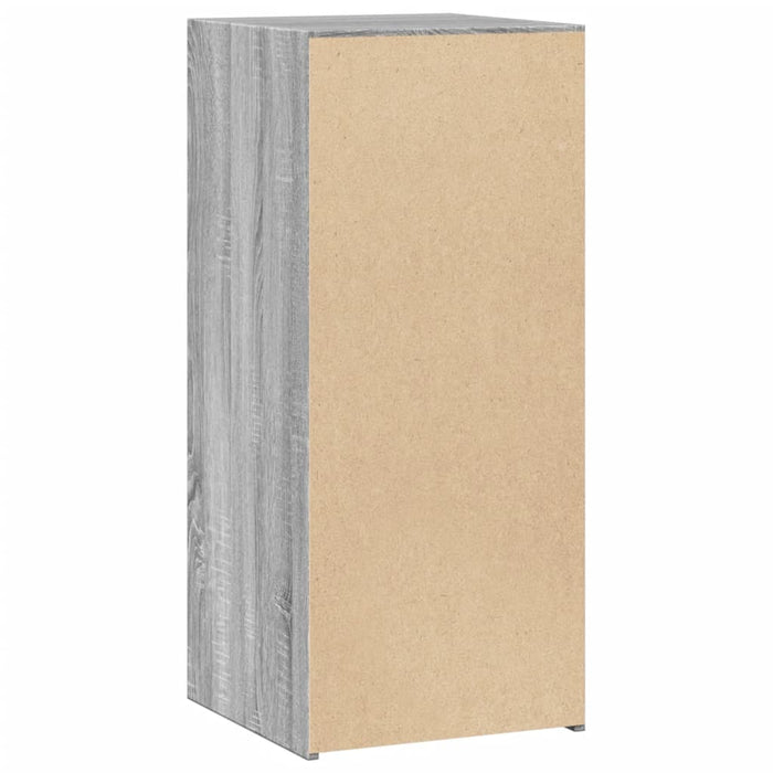 vidaXL Credenza Grigio Sonoma 40x41x93 cm in Legno Multistrato