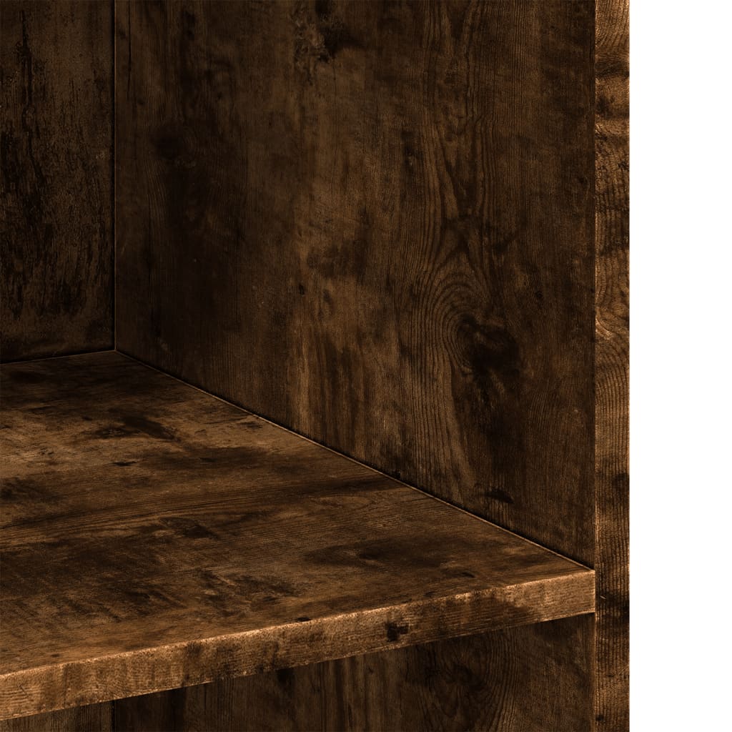 vidaXL Credenza Rovere Fumo 70x41x93 cm in Legno Multistrato