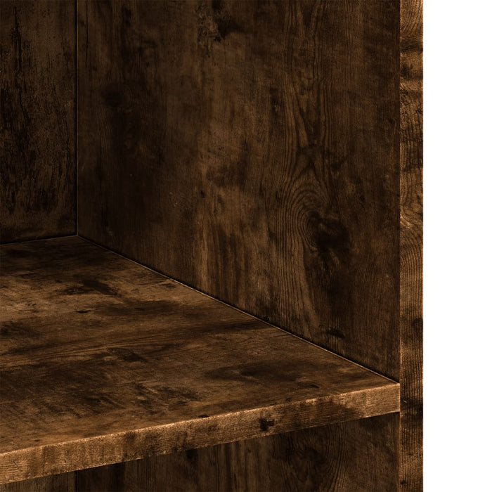 vidaXL Credenza Rovere Fumo 70x41x93 cm in Legno Multistrato