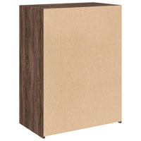 Credenza-Buffet-Armadio da cucina Rovere Marrone 70x41x93 cm in Legno Multistrato