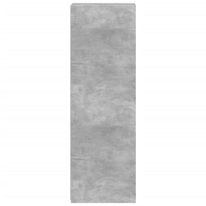 vidaXL Credenza Grigio Cemento 30x41x124cm in Legno Multistrato