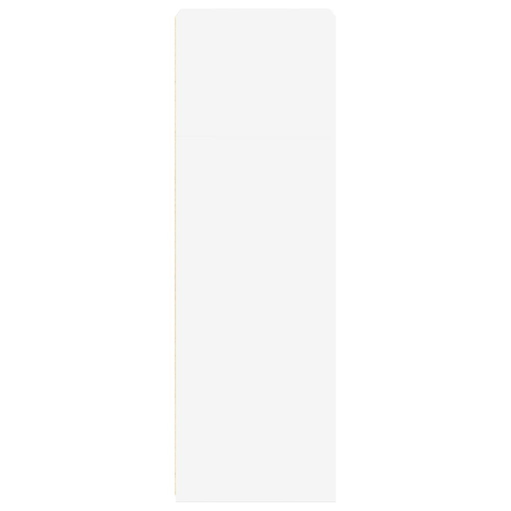 Credenza Bianca 45x41x124cm in Legno Multistrato 846390