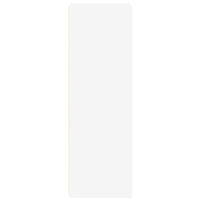 Credenza Bianca 45x41x124cm in Legno Multistrato 846390