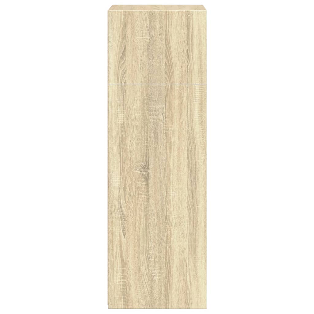 vidaXL Credenza Rovere Sonoma 50x41x124 cm in Legno Multistrato