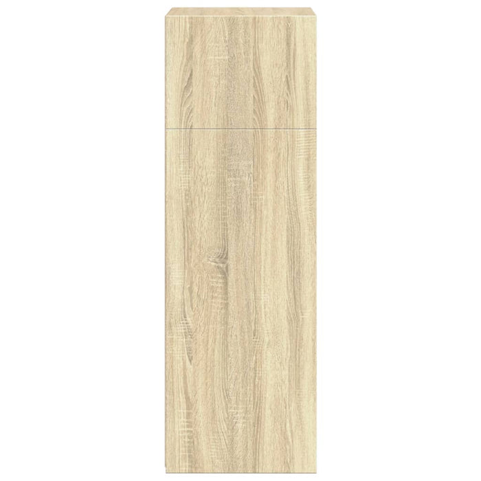 vidaXL Credenza Rovere Sonoma 50x41x124 cm in Legno Multistrato
