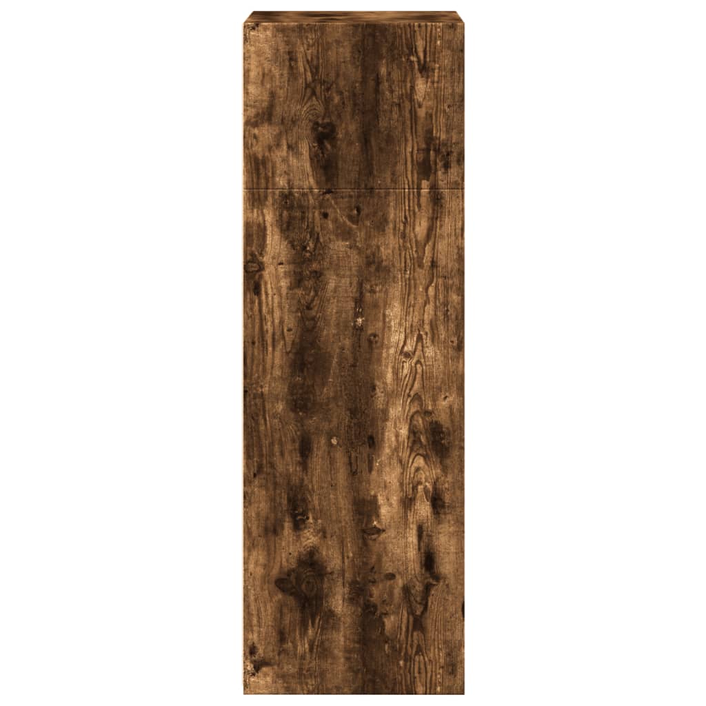 Credenza Rovere Fumo 50x41x124 cm in Legno Multistrato 846401