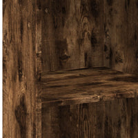 vidaXL Credenza Rovere Fumo 50x41x124 cm in Legno Multistrato