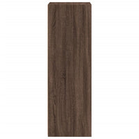 vidaXL Credenza Rovere Marrone 50x41x124 cm in Legno Multistrato