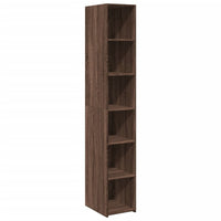 vidaXL Credenza Rovere Marrone 30x41x185 cm in Legno Multistrato