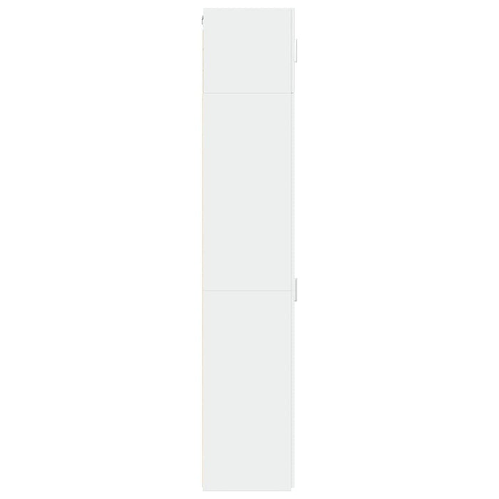 Mobile Sottile Bianco 30x42,5x225 cm in Truciolato