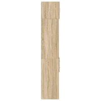 vidaXL Mobile Sottile Rovere Sonoma 30x42,5x225 cm in Truciolato