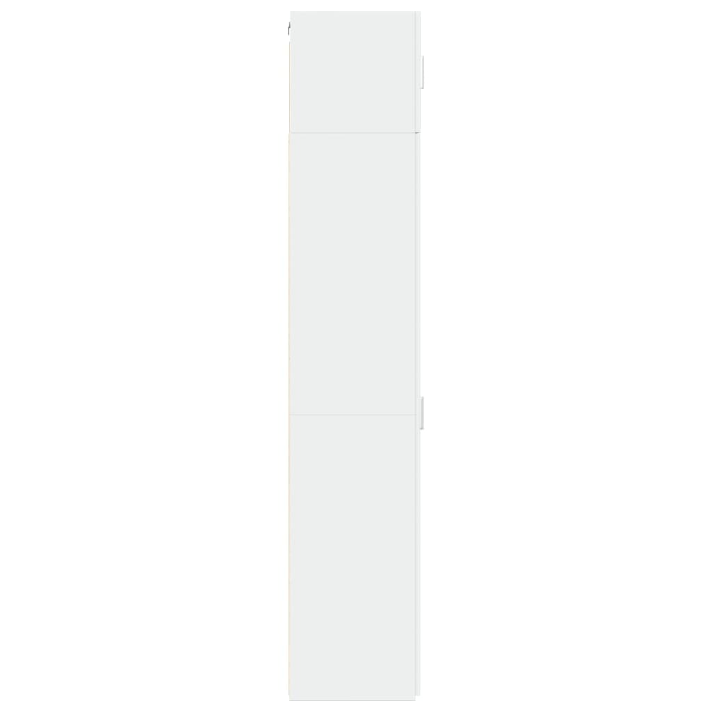 Mobile Sottile Bianco 40x42,5x225 cm in Truciolato