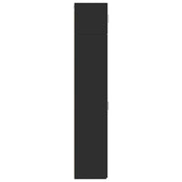 Mobile Sottile Nero 45x42,5x225 cm in Truciolato 3281288