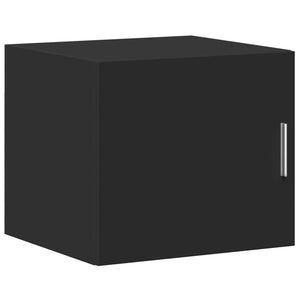 Mobile Sottile Nero 45x42,5x225 cm in Truciolato 3281295