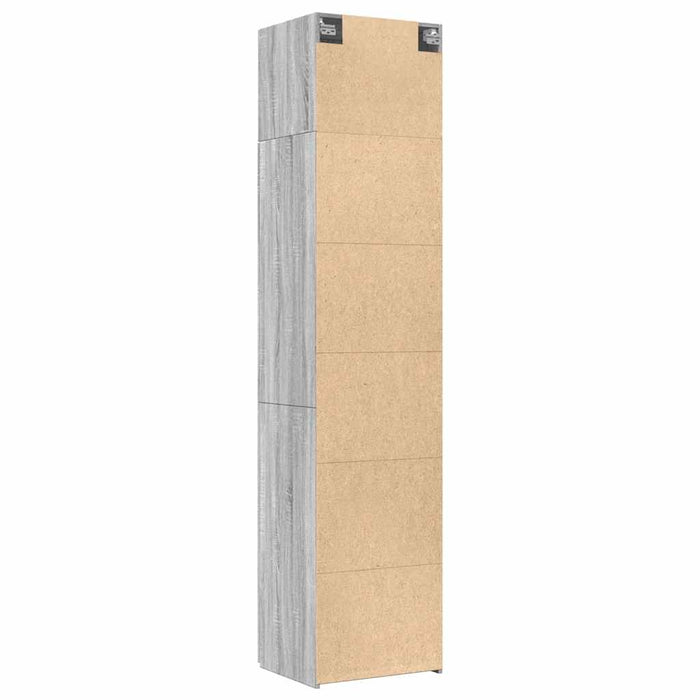 Mobile Sottile Grigio Sonoma 50x42,5x225 cm in Truciolato 3281306