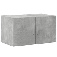 Armadietto Grigio Cemento 70x42,5x225 cm in Truciolato 3281318