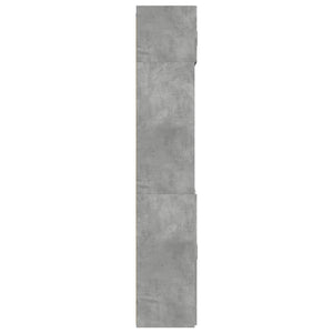 Armadietto Grigio Cemento 70x42,5x225 cm in Truciolato 3281318