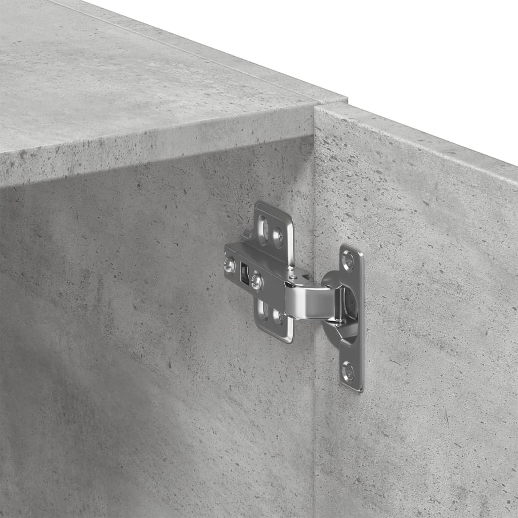 Armadietto Grigio Cemento 70x42,5x225 cm in Truciolato 3281318